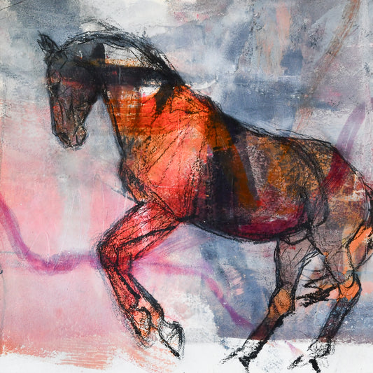 Equine Adventures in Mixed Media