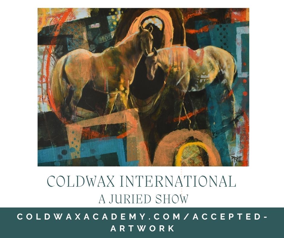 Two Geldings in a Paddock - Original Art - Jennifer Pratt Artist - Shop equestrian art, horse paintings and horse portraits
