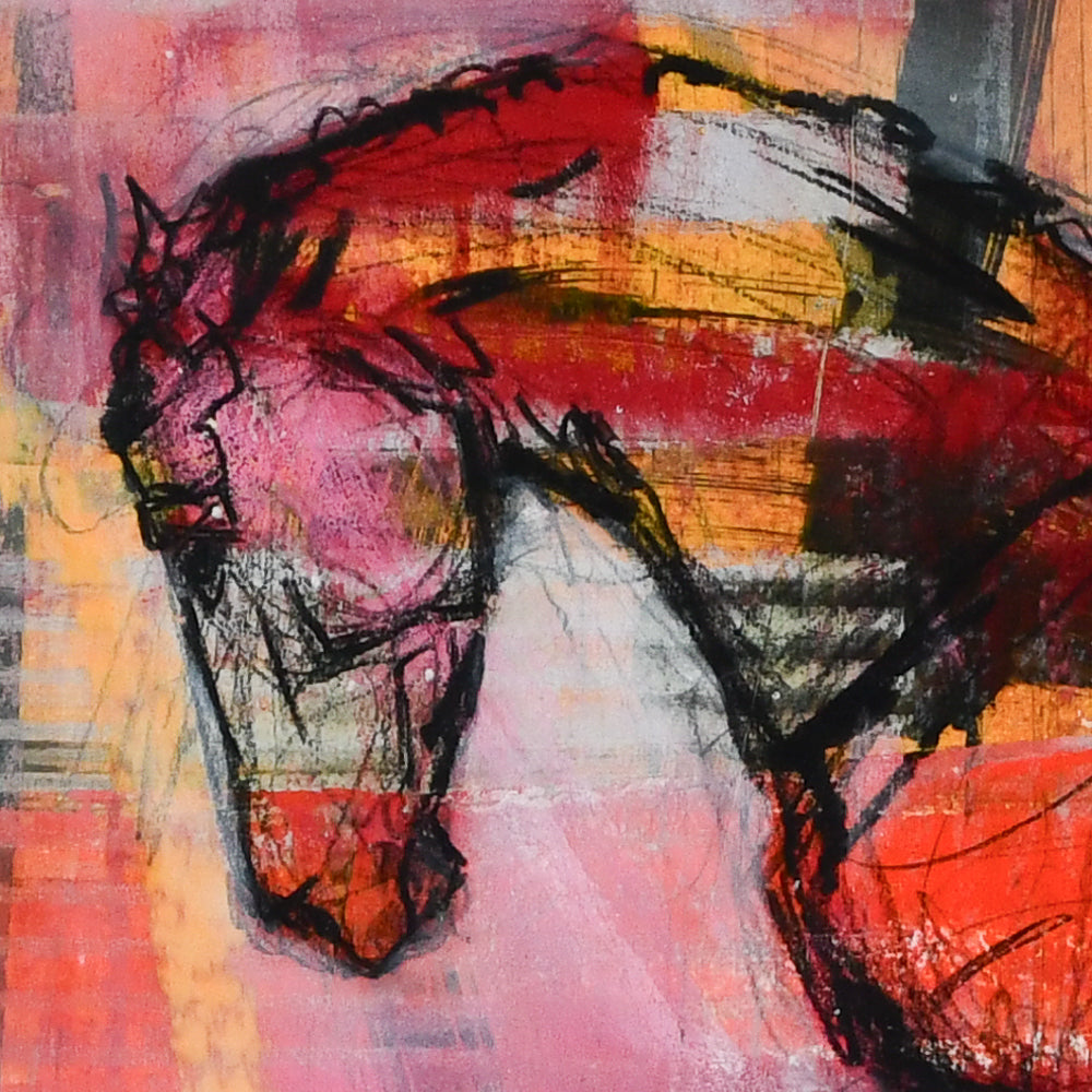 Freya - Original Art - Jennifer Pratt Artist - Shop equestrian art, horse paintings and horse portraits
