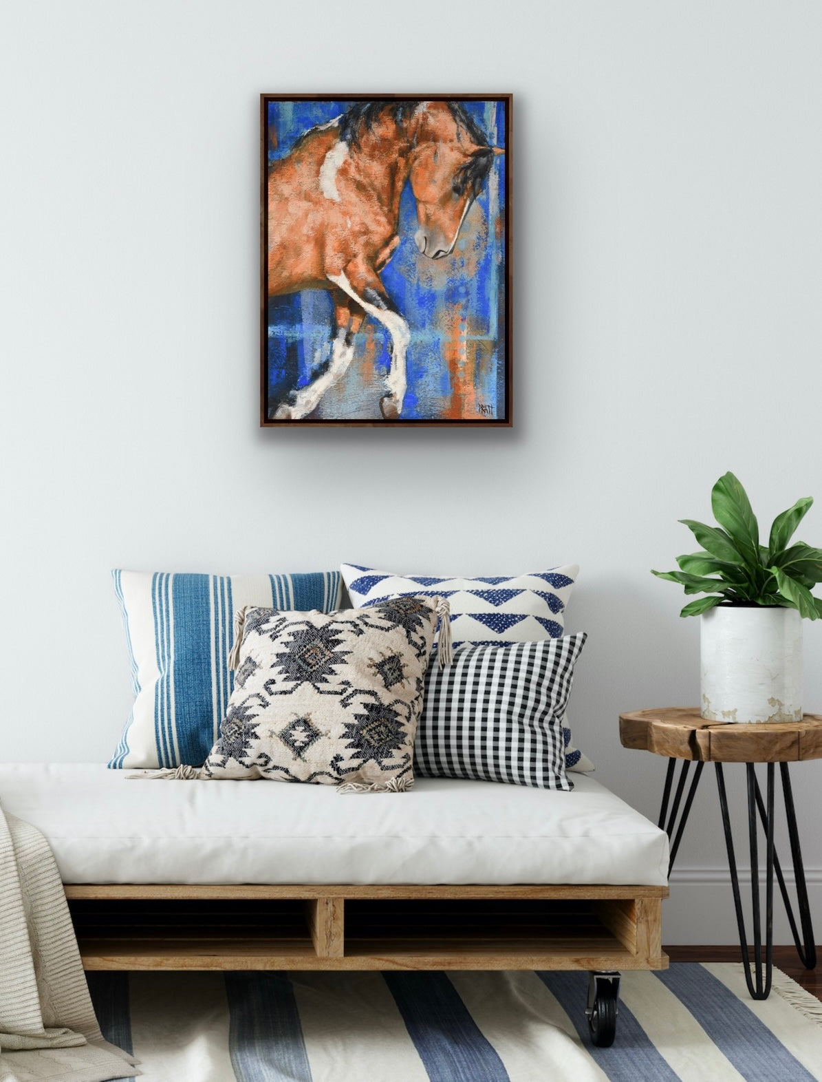 Efferescence - Original Art - Jennifer Pratt Artist - Shop equestrian art, horse paintings and horse portraits