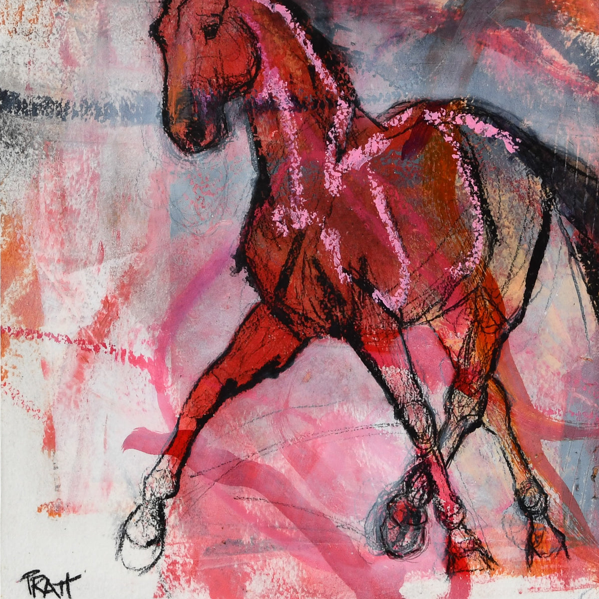 Valerie - Original Art - Jennifer Pratt Artist - Shop equestrian art, horse paintings and horse portraits