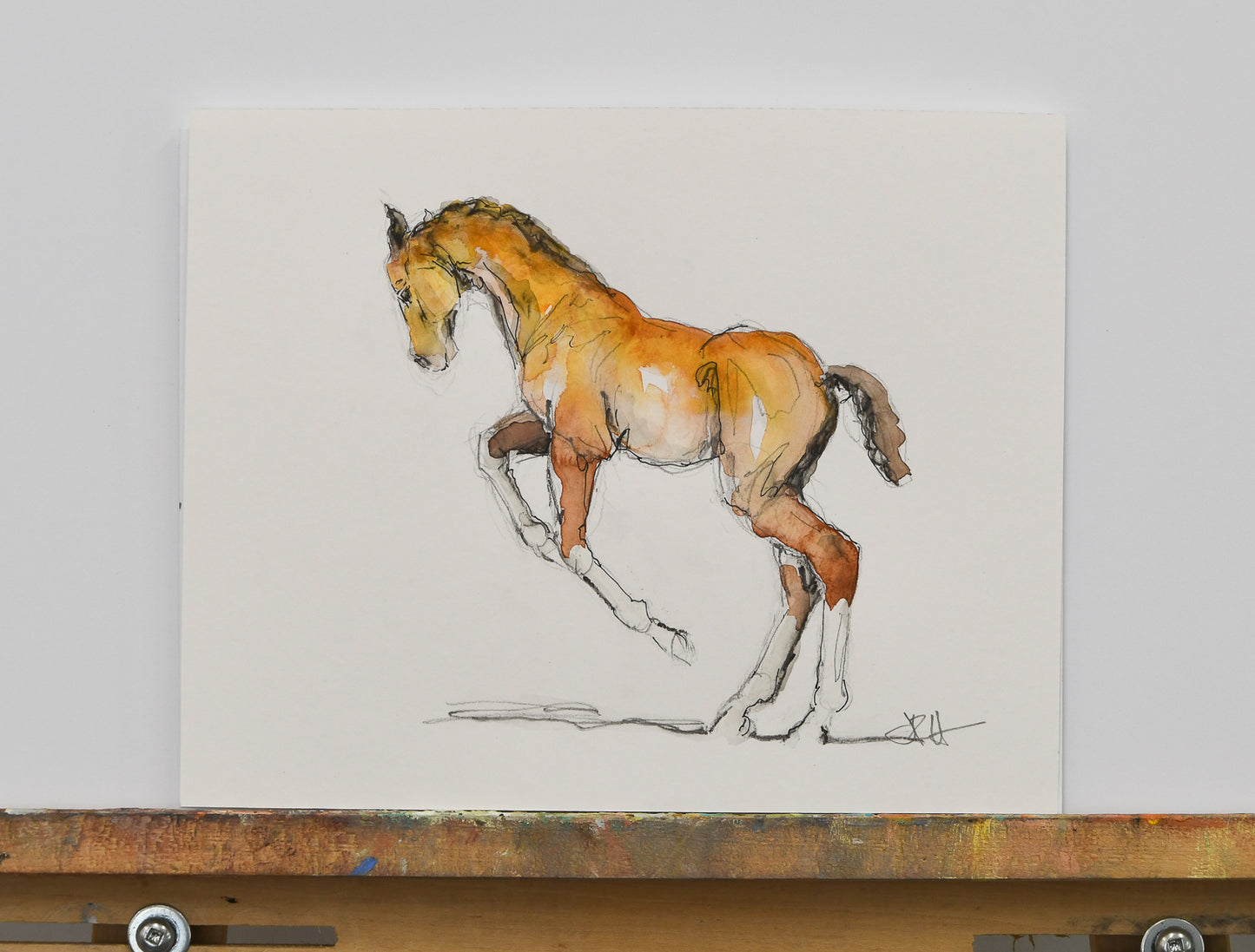 Zoey Foal Sketch - Original Art