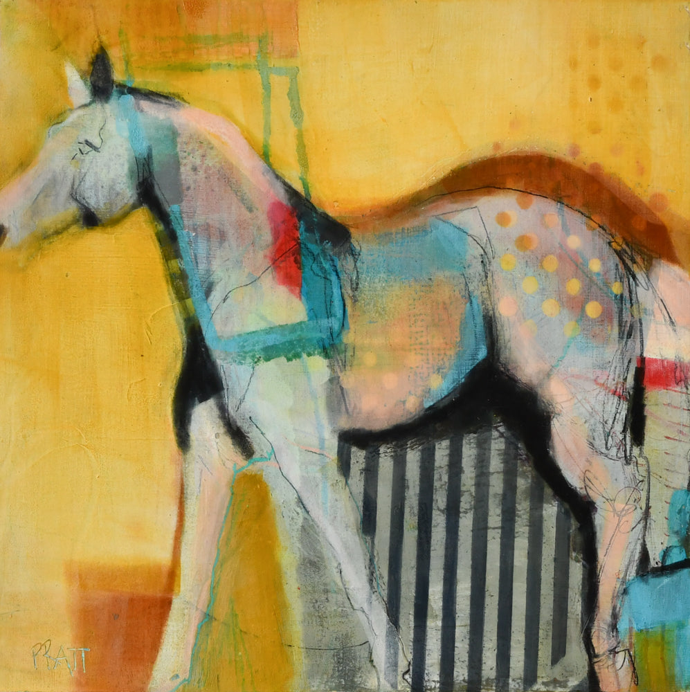 Antithesis I - Original Art - Jennifer Pratt Artist - Shop equestrian art, horse paintings and horse portraits