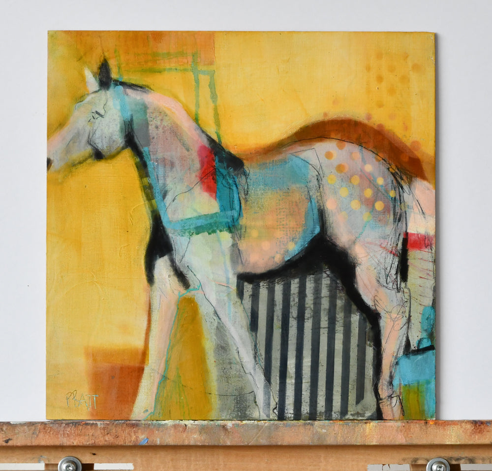 Antithesis I - Original Art - Jennifer Pratt Artist - Shop equestrian art, horse paintings and horse portraits