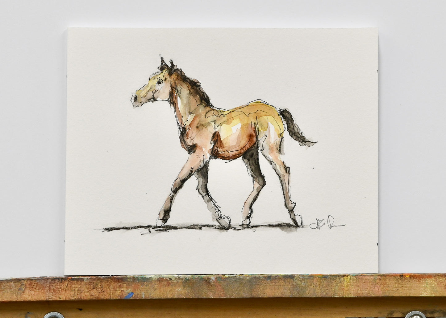 Cooper Foal Sketch - Original Art