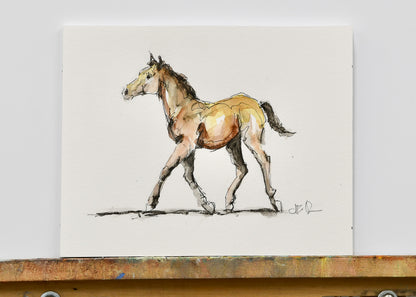 Cooper Foal Sketch - Original Art