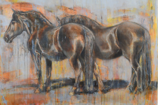 Dixie and Daisy 20 x 30