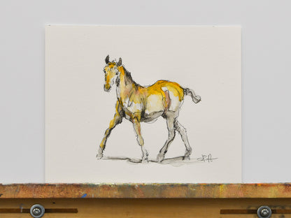 Eloise Foal Sketch - Original Art