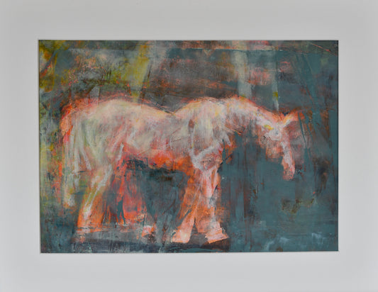 Glow - Original Art - Jennifer Pratt Artist - Shop equestrian art, horse paintings and horse portraits