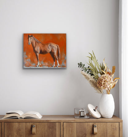 South Steens Copper Mare - Original Artwork