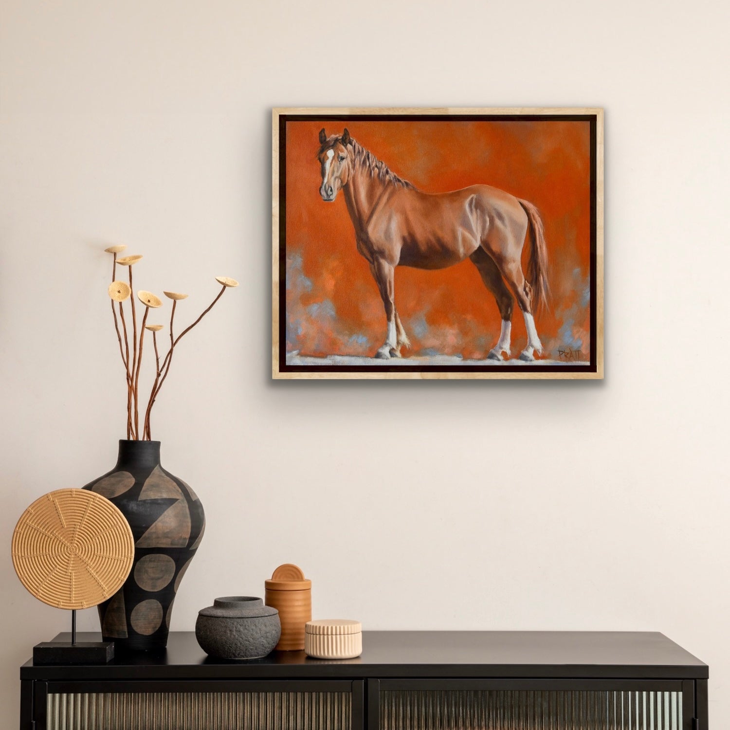 South Steens Copper Mare - Original Artwork - Jennifer Pratt Artist - Shop equestrian art, horse paintings and horse portraits