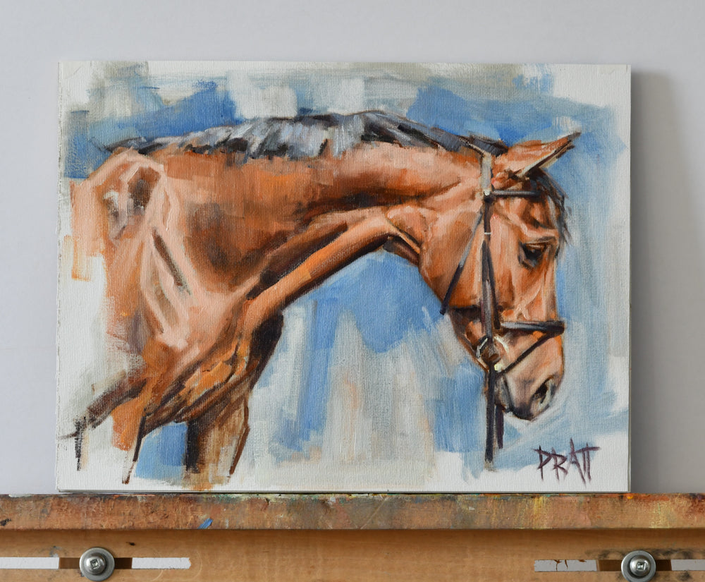 Dutch Mare Sketch - Original Art - Jennifer Pratt Artist - Shop equestrian art, horse paintings and horse portraits