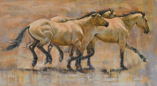 Kiger Run - Original Art