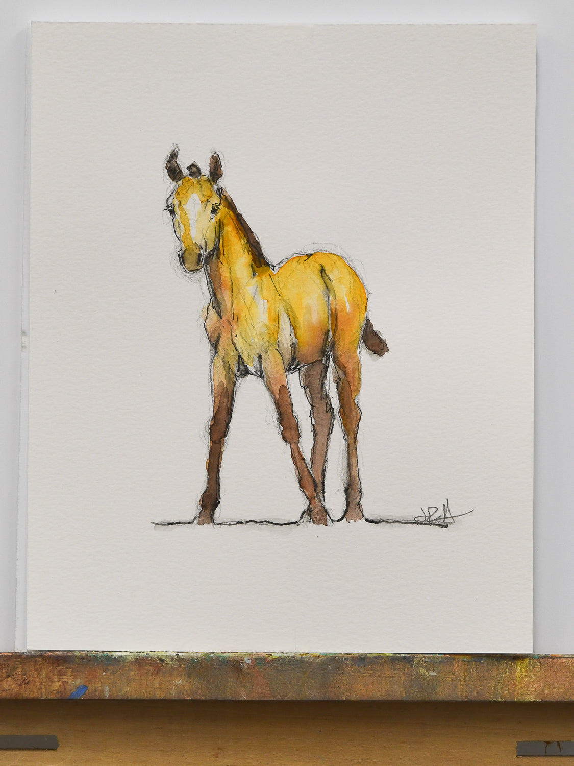 Millie Foal Sketch - Original Art