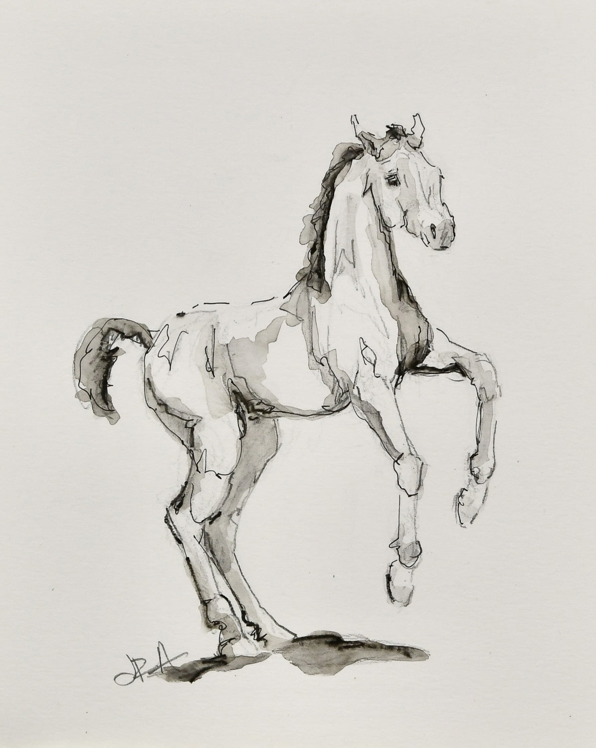 Oliver Foal Sketch - Original Art