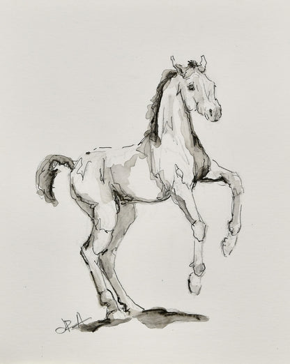 Oliver Foal Sketch - Original Art