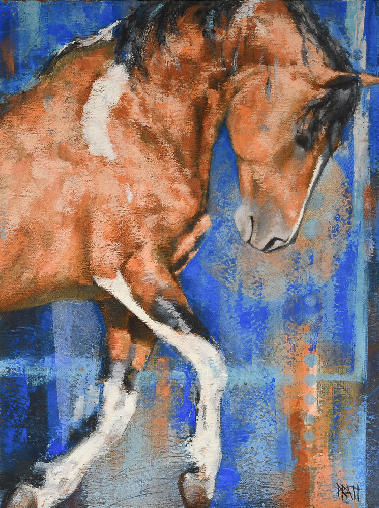 Efferescence - Original Art - Jennifer Pratt Artist - Shop equestrian art, horse paintings and horse portraits