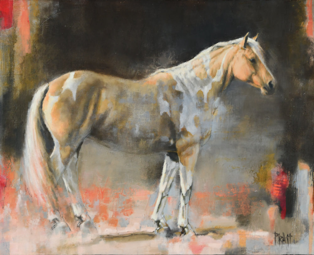 Sunburst of the Steens - Original Art - Jennifer Pratt Artist - Shop equestrian art, horse paintings and horse portraits