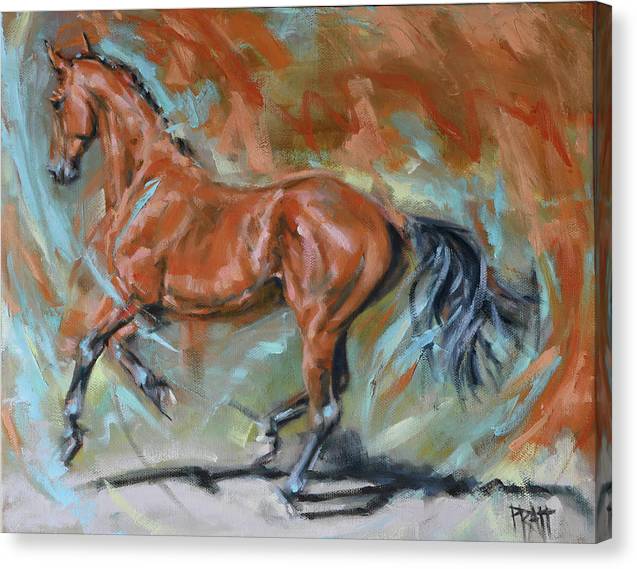 In the Moment #6 - Print - Jennifer Pratt Artist - Shop equestrian art, horse paintings and horse portraits