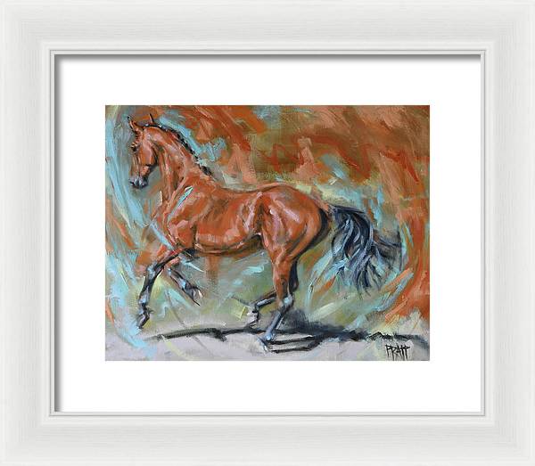In the Moment #6 - Print - Jennifer Pratt Artist - Shop equestrian art, horse paintings and horse portraits