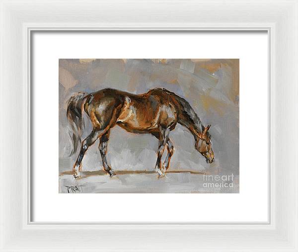 Chelsea - Print - Jennifer Pratt Artist - Shop equestrian art, horse paintings and horse portraits